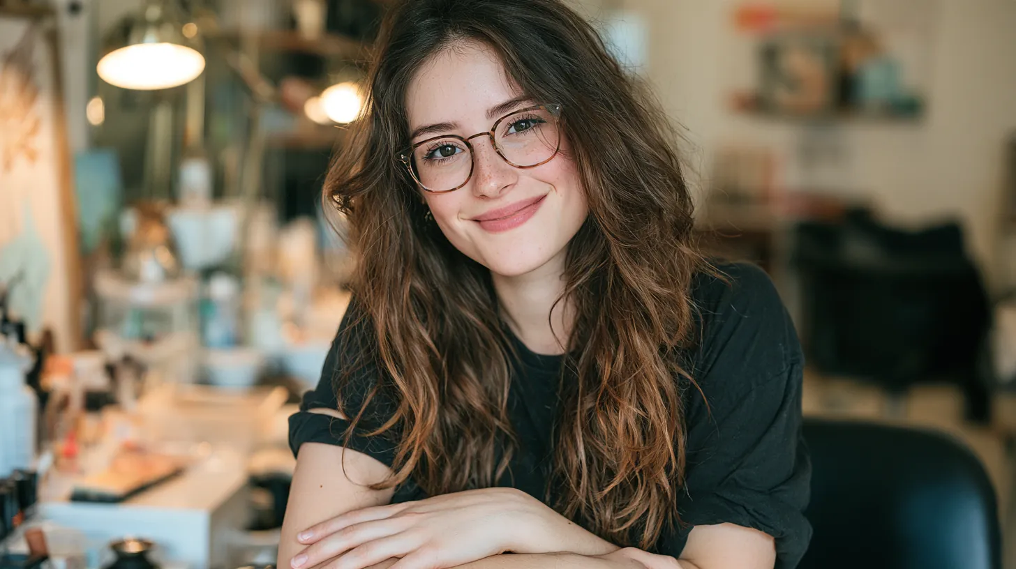 Nail technician at her salon station, a self-employed borrower checking personal loan eligibility
